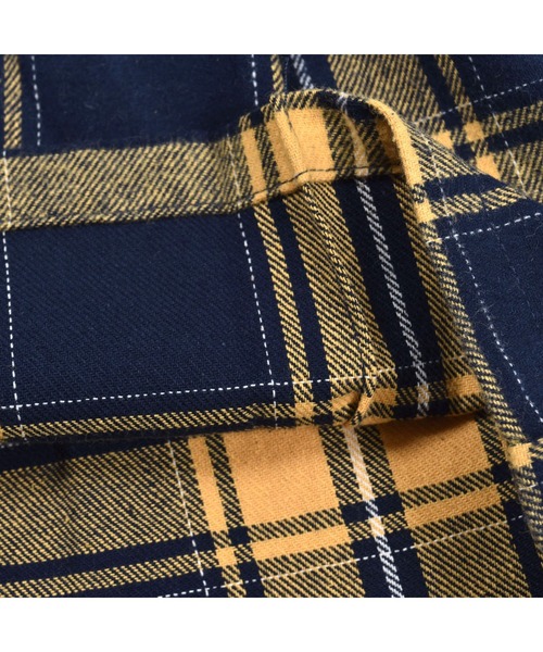 BeBe(ベベ)の「BeBe/【お揃い】コットンネルチェックプリーツキュロット(90~140cm)(その他パンツ・キッズ・イエロー系その他・120/110/90/140/100/130)」の11枚目の写真