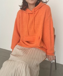 LOWRYS FARM | モヘヤライクフードプルオーバー　294830(ニット/セーター)