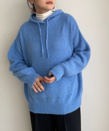 LOWRYS FARM | モヘヤライクフードプルオーバー　294830(ニット/セーター)