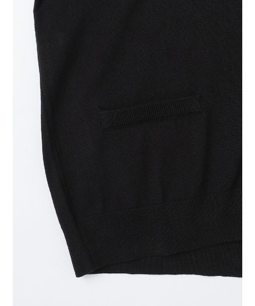 Perfect Suit FActory（パーフェクトスーツファクトリー）の「FILIVIVI　イタリー糸ニットカーディガン　ブラック/グレー/ベージュ/ブラウン/ダークブラウン/ネイビー（カーディガン/ボレロ・メンズ・ダークブラウン/ベージュ/ブラック/ブラウン/ネイビー/グレー・LL/M/L）」の16枚目の写真