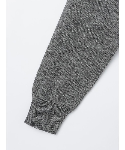 Perfect Suit FActory（パーフェクトスーツファクトリー）の「FILIVIVI　イタリー糸ニットカーディガン　ブラック/グレー/ベージュ/ブラウン/ダークブラウン/ネイビー（カーディガン/ボレロ・メンズ・ダークブラウン/ベージュ/ブラック/ブラウン/ネイビー/グレー・LL/M/L）」の20枚目の写真