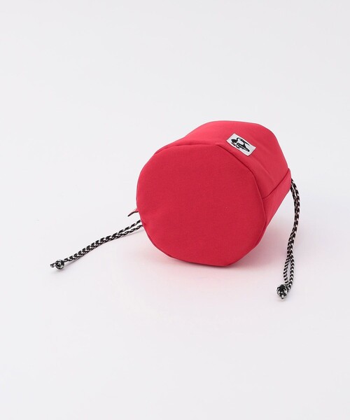 CHUMS(チャムス)の「CHUMS/チャムス Recycle Stand Round Pouch/リサイクルスタンドラウンドポーチ(ハンドバッグ・レディース・ブラック/ベージュ/パープル/レッド/ネイビー・ONE SIZE)」の10枚目の写真