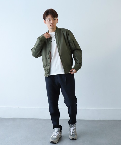 完売！撥水 CORDURA(R) MA-1 ブルゾン　オリーブ　XL 完売！撥水 CORDURA(R) MA-1 ブルゾン オリーブ XL B:MING LIFE STORE