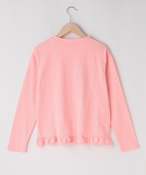 by LOVEiT（バイラビット）の「ロリーポップ長袖Ｔシャツ（Tシャツ/カットソー・キッズ・ラベンダー/ピンク/ミント/ブラック・150cm/160cm/120cm/130cm/140cm）」の5枚目の写真