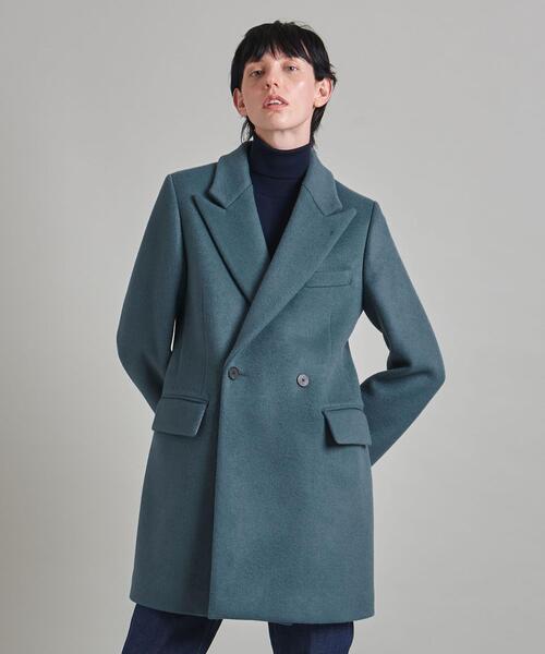 LOEFF ロエフ ビーバー 2ボタン チェスターコート LOEFF（ロエフ）の「＜LOEFF＞ビーバー 2ボタン チェスターコート