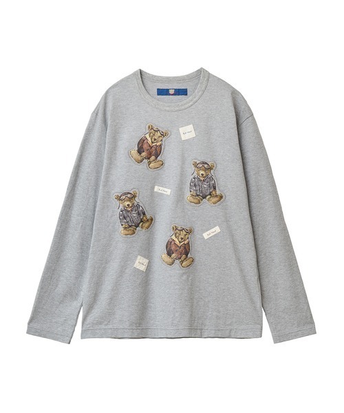 ボンバーベアアップリケカットソー Tシャツ カットソー Karl Helmut カールヘルム のファッション通販 Zozotown
