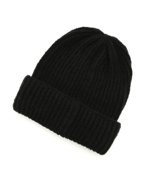 VIS(ビス)の「エアリータッチニットキャップ(ニットキャップ/ビーニー・レディース・ブラック/グレー/オフホワイト/イエロー・FREE)」の8枚目の写真