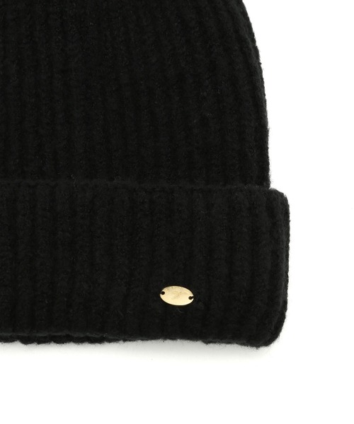 VIS(ビス)の「エアリータッチニットキャップ(ニットキャップ/ビーニー・レディース・ブラック/グレー/オフホワイト/イエロー・FREE)」の11枚目の写真