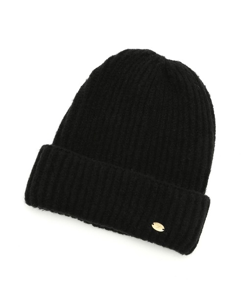 VIS(ビス)の「エアリータッチニットキャップ(ニットキャップ/ビーニー・レディース・ブラック/グレー/オフホワイト/イエロー・FREE)」の10枚目の写真