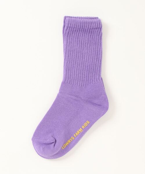 LOWRYS FARM（ローリーズファーム）の「カラーソックス　166651（ソックス/靴下・キッズ・パープル/イエロー/グリーン/ピンク/レッド/ブルー/その他1/イエロー系その他/パープル系その他/グリーン系その他/ブルー系その他/ブルー系その他2/ライム/パープル系その他2/ネイビー/オレンジ/エンジ/パープル系その他3/カーキ/マスタード/レッド系その他・MEDIUM/LARGE）」の13枚目の写真
