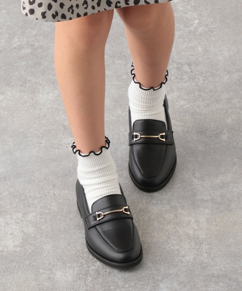 GLOBAL WORK（グローバルワーク）の「ラクッション/撥水ローファー/126451（ローファー・キッズ・ブラック・19cm/20cm/21cm/18cm/22cm）」の7枚目の写真