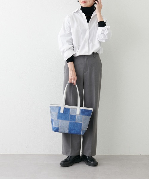 russet ミニマルトート　sサイズ russet（ラシット）の「ミニマルトートバッグ S【Pattern】(CE