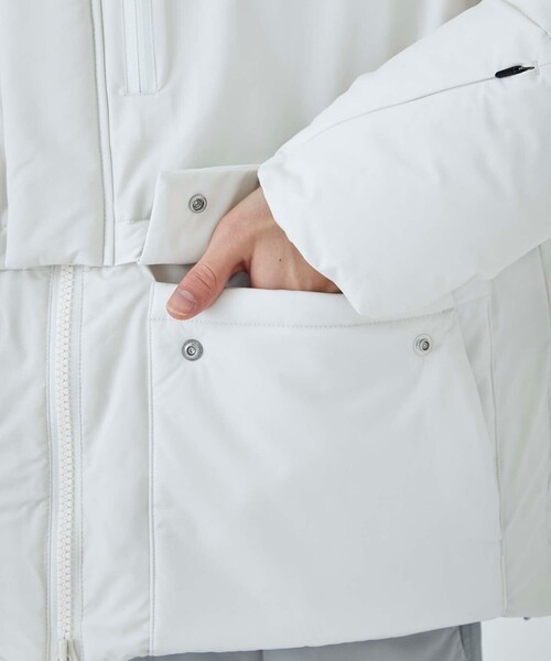 CITY TOKYO（シティトウキョウ）の「TOKYO パーフェクションダウン 〈防水・防風・透湿・700フィルパワー〉（ダウンジャケット/コート・メンズ・グリーン/ブルー/ブラック/オフホワイト・3/2/1）」の12枚目の写真