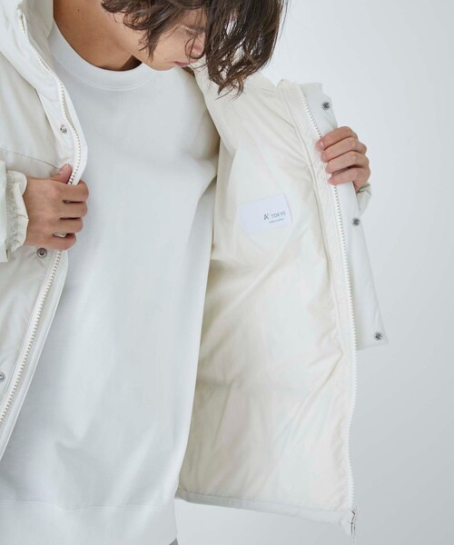 CITY TOKYO（シティトウキョウ）の「TOKYO パーフェクションダウン 〈防水・防風・透湿・700フィルパワー〉（ダウンジャケット/コート・メンズ・グリーン/ブルー/ブラック/オフホワイト・3/2/1）」の17枚目の写真