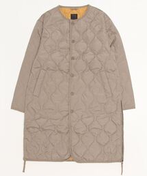 TAION(^CI)MILITARY CREW NECK DOWN COAT@104BML-1LONG(_EWPbg/R[g)