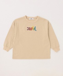 X-girl Stages | レインボーロゴ刺しゅう長袖Tシャツ(Tシャツ/カットソー)