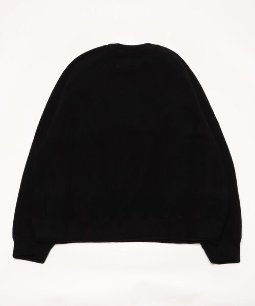 GOLD（ゴールド）の「東洋エンタープライズ GOLD / ゴールド：SUPER 140'S WOOL FLEECE RAGLAN CREW NECK SHIRT：22B-GL69015[MUS]（Tシャツ/カットソー・メンズ・ブラック・L/XL/M）」の2枚目の写真