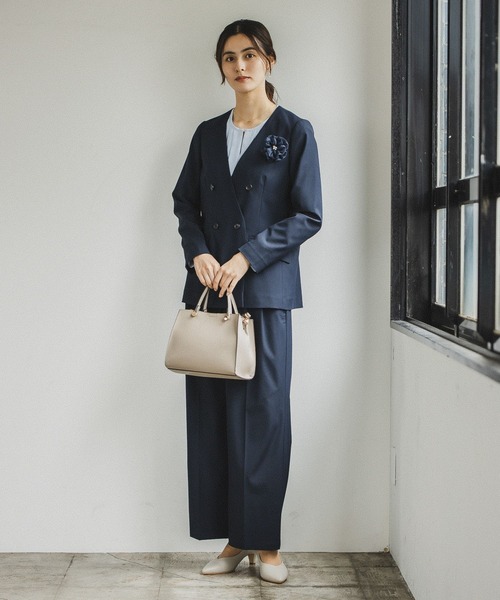 LEPSIM（レプシィム）の「サマ見え！ワイドストレートパンツ