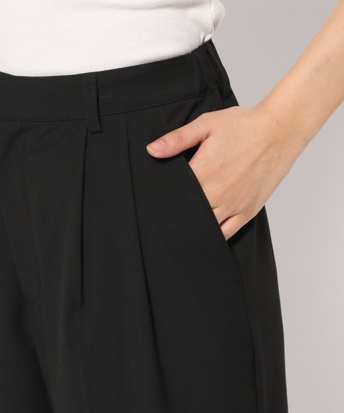 MACHATT プリーツパンツ　ブラック プリーツパンツ（ブラック） | MACHATT ONLINE STORE