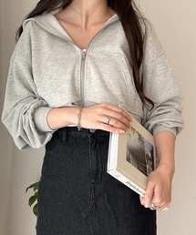 WEGO | WEGO/ショートZIPパーカー(パーカー)