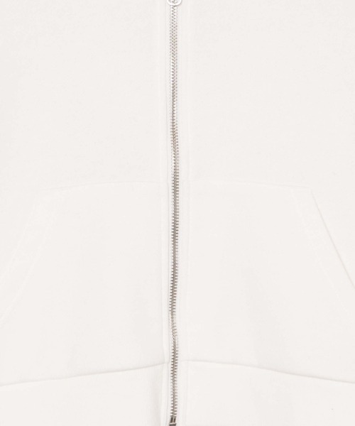 WEGO（ウィゴー）の「WEGO/ショートZIPパーカー（パーカー・レディース・杢グレー/ブラック/ホワイト/ブラック系その他・FREE）」の18枚目の写真