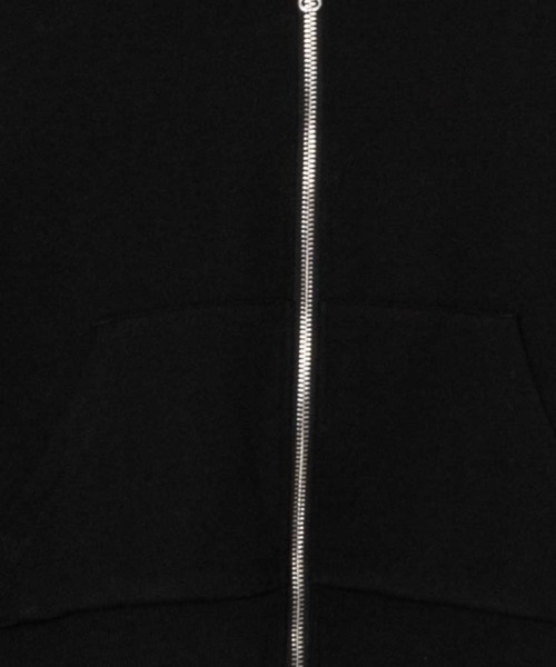 WEGO（ウィゴー）の「WEGO/ショートZIPパーカー（パーカー・レディース・杢グレー/ブラック/ホワイト/ブラック系その他・FREE）」の20枚目の写真