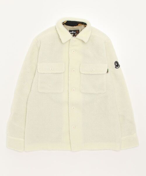 A BATHING APE（アベイシングエイプ）の「BOA SHIRT M（シャツ/ブラウス・メンズ・ホワイト/ブラック・MEDIUM/LARGE/X-LARGE）」の4枚目の写真
