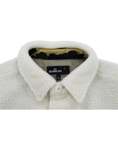 A BATHING APE（アベイシングエイプ）の「BOA SHIRT M（シャツ/ブラウス・メンズ・ホワイト/ブラック・MEDIUM/LARGE/X-LARGE）」の12枚目の写真