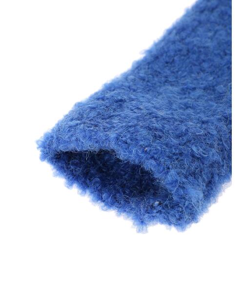 Green Parks(グリーンパークス)の「・ブークレショートアームウォーマー(アームカバー・レディース・ブラック/グレイッシュベージュ/ブルー/アイボリー・FREE)」の15枚目の写真