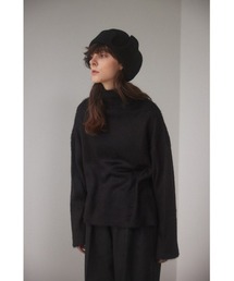 BLACK BY MOUSSY | shaggy turtle neck tops(シャギータートルネックトップス)(Tシャツ/カットソー)