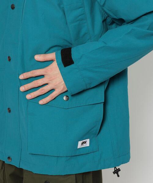 coen(コーエン)の「Chinook Sport(チヌークスポーツ)別注ナイロングログランマウンテンパーカー(マウンテンパーカー・メンズ・ダークグリーン/ブラック・S/M/L/XL)」の15枚目の写真