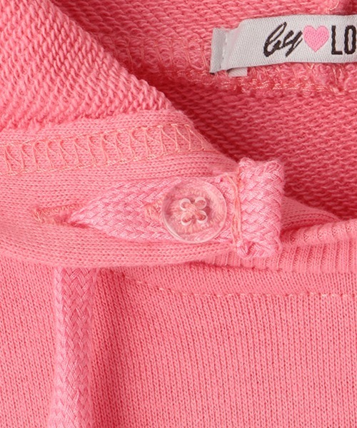 by LOVEiT（バイラビット）の「【WEB限定】袖ラインフーディ（スウェット・キッズ・グリーン/ブラック/ピンク・150cm/130cm/160cm/140cm/120cm）」の10枚目の写真