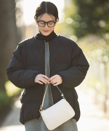 URBAN RESEARCH DOORS | ノーカラーミドルブルゾン(ダウンジャケット/コート)