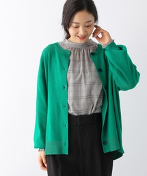 トリプルイージークルーカーディガン長袖/163497