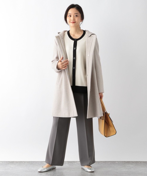 GLOBAL WORK(グローバルワーク)の「トリプルイージークルーカーディガン長袖/163497(カーディガン/ボレロ・レディース・グリーン/ブラック系その他/グレイッシュベージュ/アイボリー系/サックスブルー・MEDIUM/LARGE)」の17枚目の写真