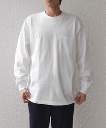 LOS ANGELES APPAREL | 【SHIPS any別注】LA APPAREL: 8.5oz 長袖 Tシャツ 23SS◇(Tシャツ/カットソー)