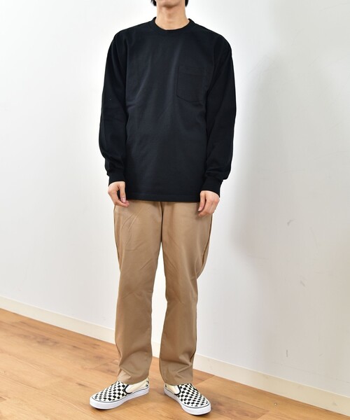 SHIPS any別注】LA APPAREL: 8.5oz 長袖 Tシャツ 23SS◇（Tシャツ  