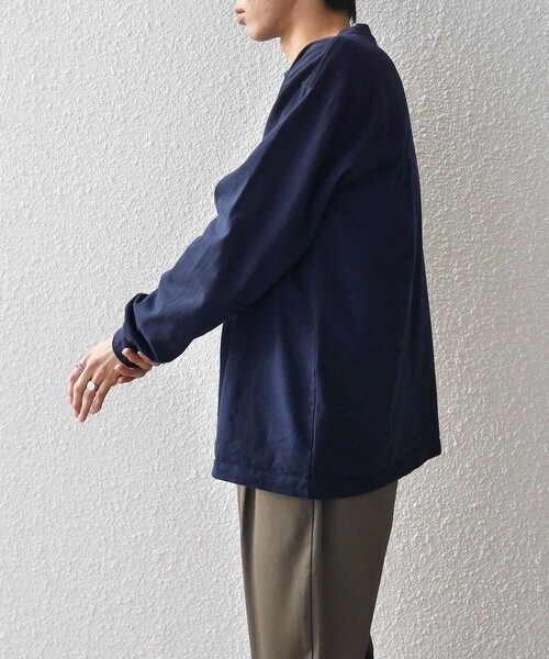 L&#39;Appartement DEUXIEME CLASSE - 【LA APPAREL / ロサンゼルスアパレル】BIG T-sh ネイビー ☆ LA APPAREL / ロサンゼルスアパレルBig T-sh☆ ネイビー（L