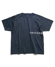 ユニフォームエクスペリメント ステンシルロゴ 長袖Tシャツ ネイビー L 71782372b_16_d_215.jpg