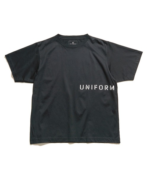 【すぐ届く・国内発】uniform experiment・STENCIL LOGO Tシャツ uniform experiment（ユニフォームエクスペリメント）の