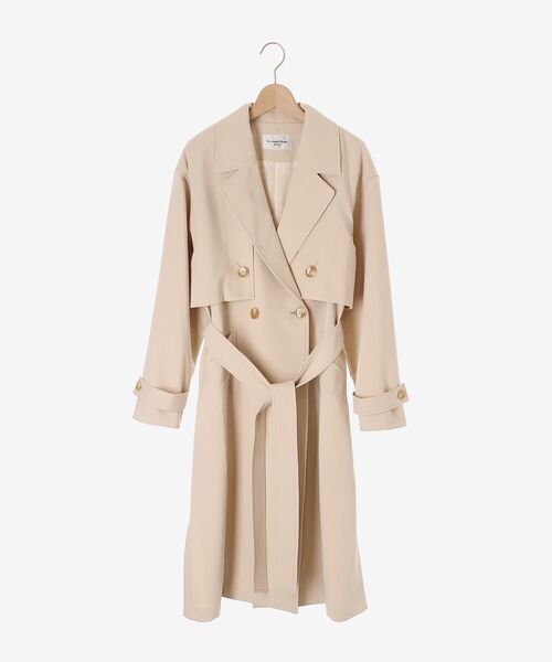 le.coeur blanc（ルクールブラン）の「2wayジレトレンチコート（トレンチコート・レディース・ライトベージュ/ベージュ・38）」の19枚目の写真