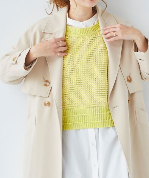 le.coeur blanc（ルクールブラン）の「2wayジレトレンチコート（トレンチコート・レディース・ライトベージュ/ベージュ・38）」の11枚目の写真