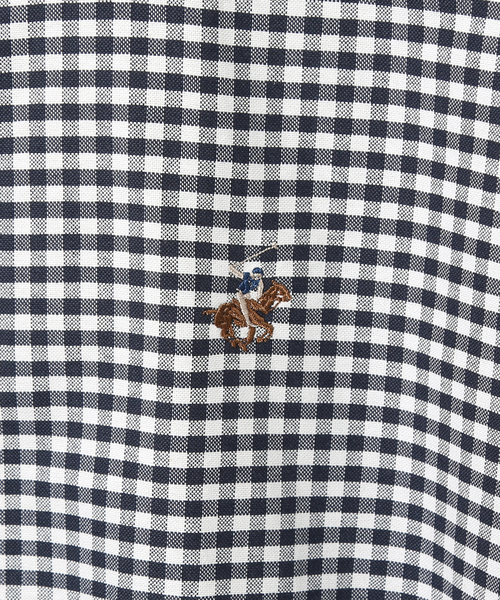 BEVERLY HILLS POLO CLUB（ビバリーヒルズポロクラブ）の「【BEVERLY HILLS POLO CLUB/ビバリーヒルズポロクラブ】ビッグシルエット ワンポイントPOLO 刺繍 BDシャツ/ボタンダウンシャツ（シャツ/ブラウス・メンズ・ホワイト/グリーン/その他1/その他2/グレイッシュブルー・LL/M/L）」の16枚目の写真