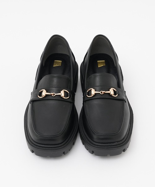 COLONY 2139（コロニートゥーワンスリーナイン）の「ビット付き厚底ローファー（ローファー・メンズ・ブラック・MEDIUM/LARGE）」の9枚目の写真