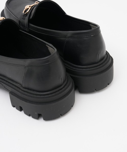 COLONY 2139（コロニートゥーワンスリーナイン）の「ビット付き厚底ローファー（ローファー・メンズ・ブラック・MEDIUM/LARGE）」の10枚目の写真
