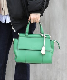 MIAN  | 【MIAN】ダブルフラップ2wayハンドバッグ ANNABEL 2221-116-1(トートバッグ)