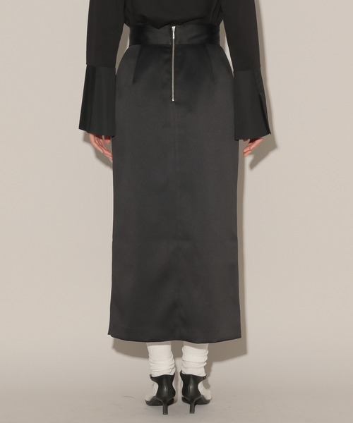 BARNYARDSTORM(バンヤードストーム)の「BARNYARDSTORM / バックZIPタイトスカート(スカート・レディース・ブラック/ベージュ・1/0)」の18枚目の写真