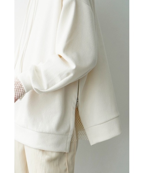 CLANE（クラネ）の「CLANE/クラネ/SIDE ZIP WIDE HOODIE