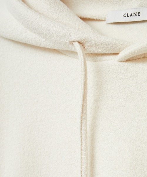 【美品】CLANE クラネ サイドジップ ワイドフーディー CLANE（クラネ）の「CLANE/クラネ/SIDE ZIP WIDE HOODIE