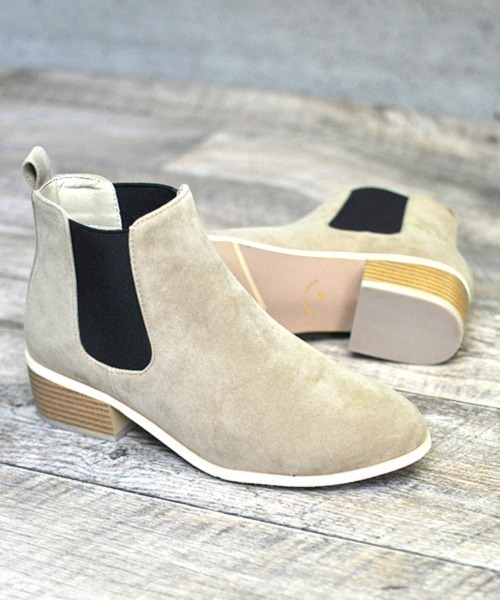 LibertyDoll（リバティードール）の「Liberty Doll / 美シルエットサイドゴアブーツ（ブーツ・レディース・ダークブラウン/ネイビー/ブラック/ブラック系その他/ブラウン系その他/ベージュ・SS/M/L/3L/S）」の6枚目の写真